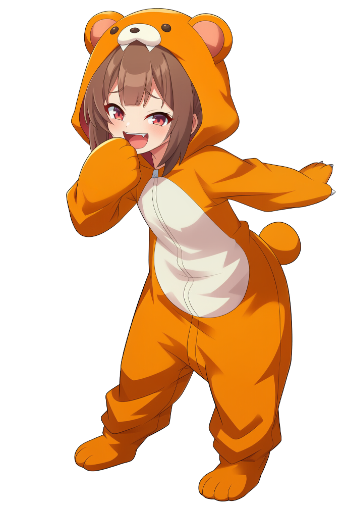 熊・大笑い