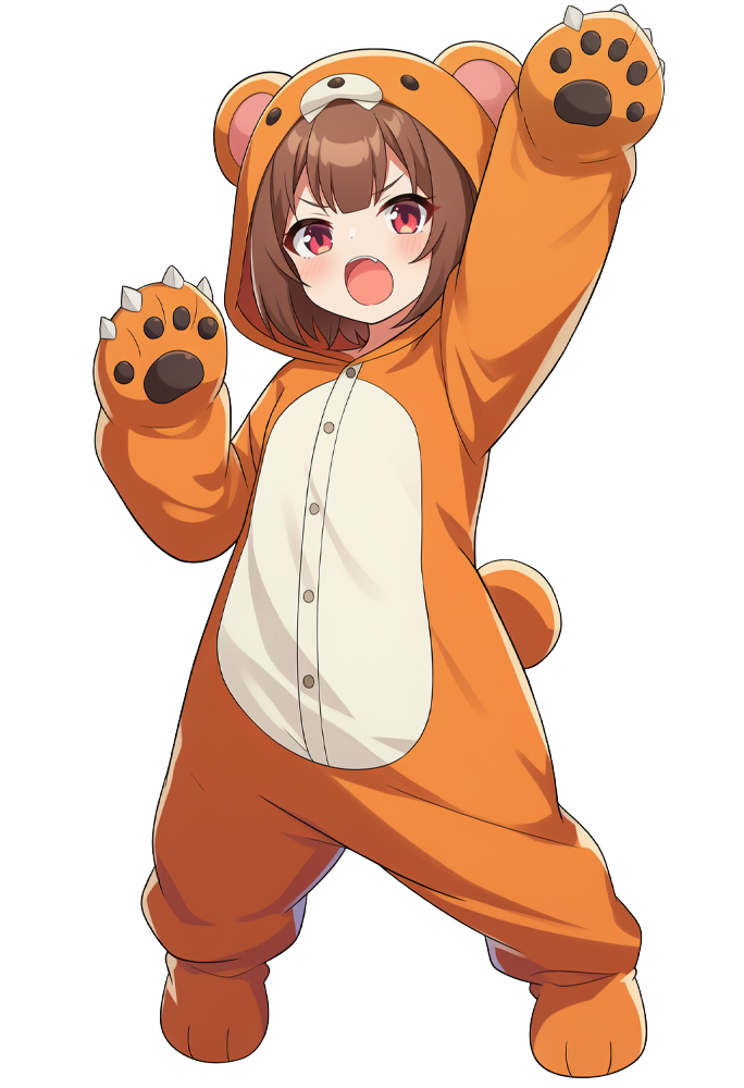 熊・ダメージ