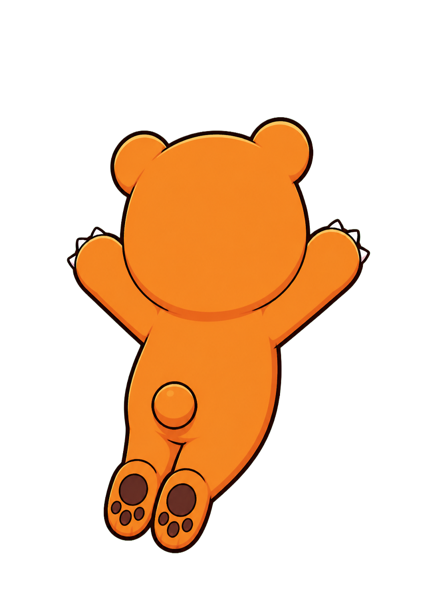 熊・オプション右移動・背面